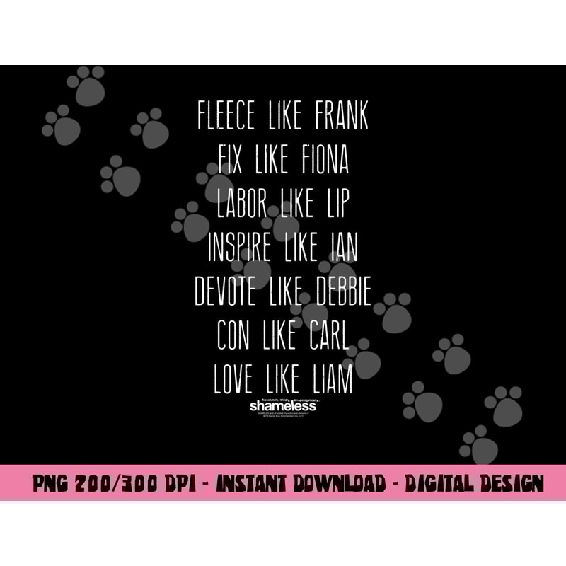 Shameless Family Fued Longsleeve T Shirt Long Sleeve png, sublimation .jpg