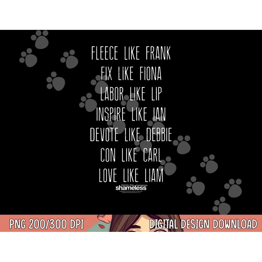 Shameless Family Fued Longsleeve T Shirt Long Sleeve png, sublimation .jpg