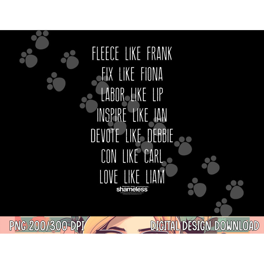 Shameless Family Fued Longsleeve T Shirt Long Sleeve png, sublimation .jpg