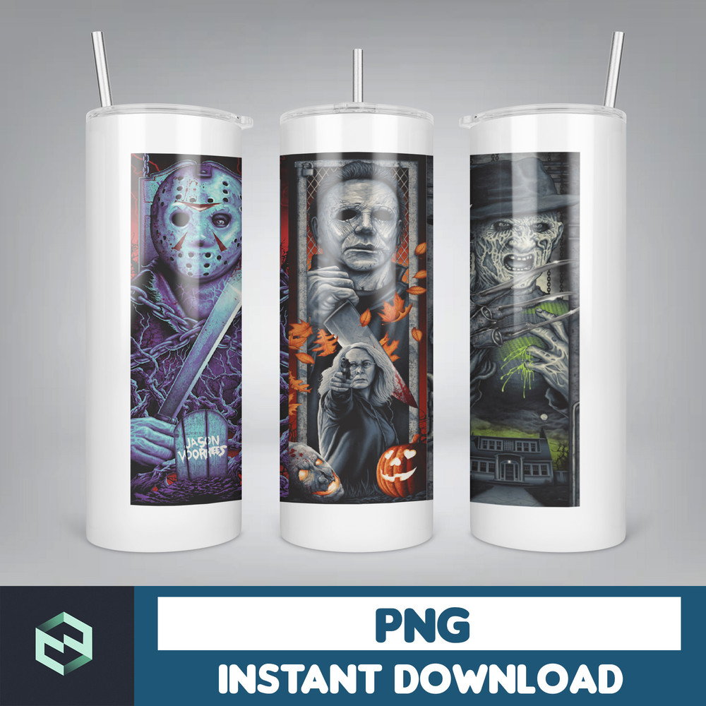 Horror Tumbler Wraps for 20 oz Sublimation Tumbler, sublimation tumbler designs download, Halloween tumbler (5).jpg