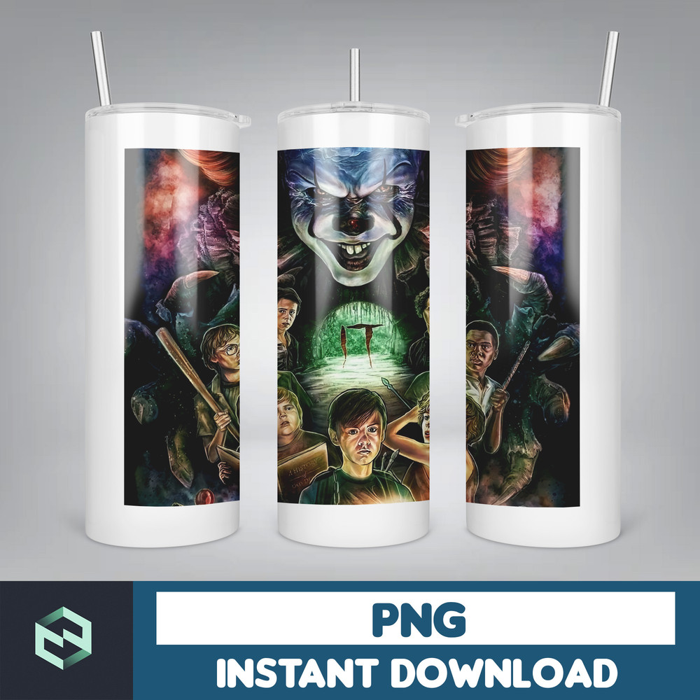 Horror Tumbler Wraps for 20 oz Sublimation Tumbler, sublimation tumbler designs download, Halloween tumbler (30).jpg