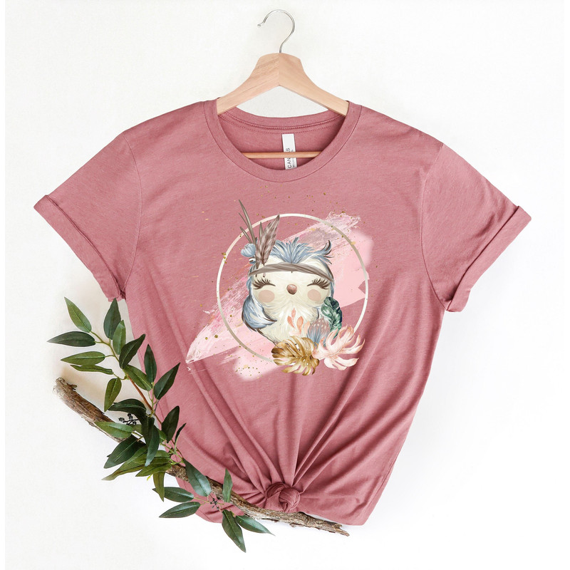 Cute Owl ShirtShirts for Girls Animal Lover Shirt Owl T-Shirt Gift for Animal Lovers Owl Gift Shirts for Women - 1.jpg