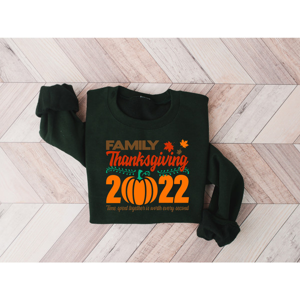 Family Thanksgiving 2022 Shirt, Happy Thanksgiving Shirt, Thanksgiving Shirt, Thanksgiving Outfit, Fall Shirt, Turkey Day, Autumn Shirt - 2.jpg
