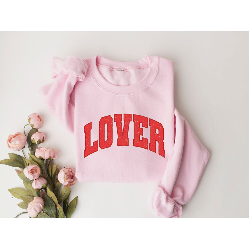 Lover Sweatshirt, Lover Valentines Sweater, Valentines Day Hoodie, Cute Valentine Gift Shirt, Valentine Lover Gifts, Lover Tee, Love Sweater - 1.jpg