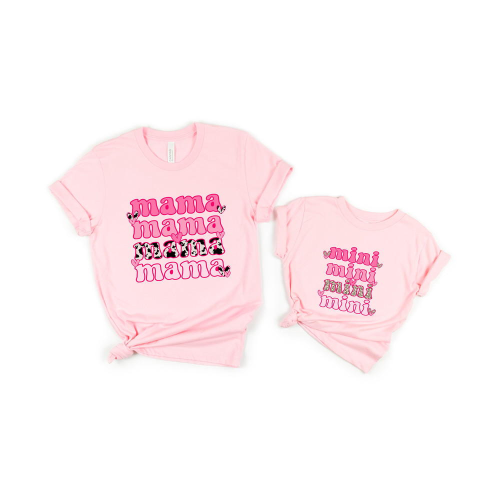 Matching Mama And Mini Valentines Day Shirt, Mama Valentines Shirt, Mini Valentines Shirt, Matching Mommy and Mini Valentines Rainbow Shirt - 1.jpg