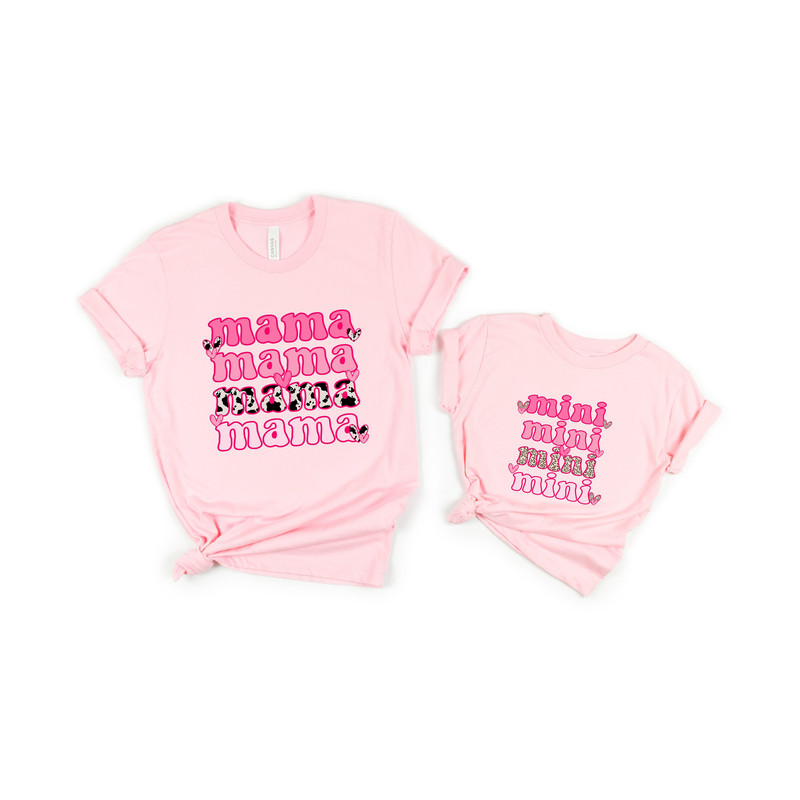 Matching Mama And Mini Valentines Day Shirt, Mama Valentines Shirt, Mini Valentines Shirt, Matching Mommy and Mini Valentines Rainbow Shirt - 1.jpg