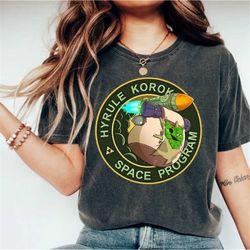 korok space program shirt, hyrule korok shirt, breath of the wild shirt, the legend of zelda, flora of hyrule, zelda tea