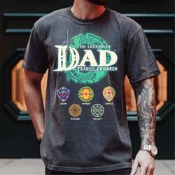 dad the legend of dad shirt, zelda korok shirt, breath of the wild shirt, zelda gifts, tears of the kingdom, father's da