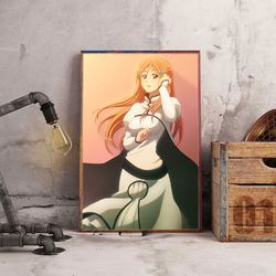 anime poster, bleach poster, wall art, wall decor, prints, home decor, captains of the gotei 13 poster