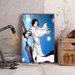 anime poster, bleach poster, wall art, wall decor, prints, home decor, the soul king's realm wall decor