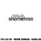 Shameless Logo png, sublimation .jpg