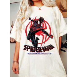vintage spider-man across the spider-verse shirt, disney marvel comics spiderman shirt, marvel fan gift, spider ghost sh