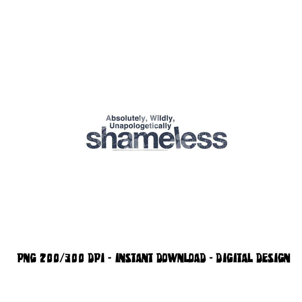 Shameless Logo Blue png, sublimation .jpg