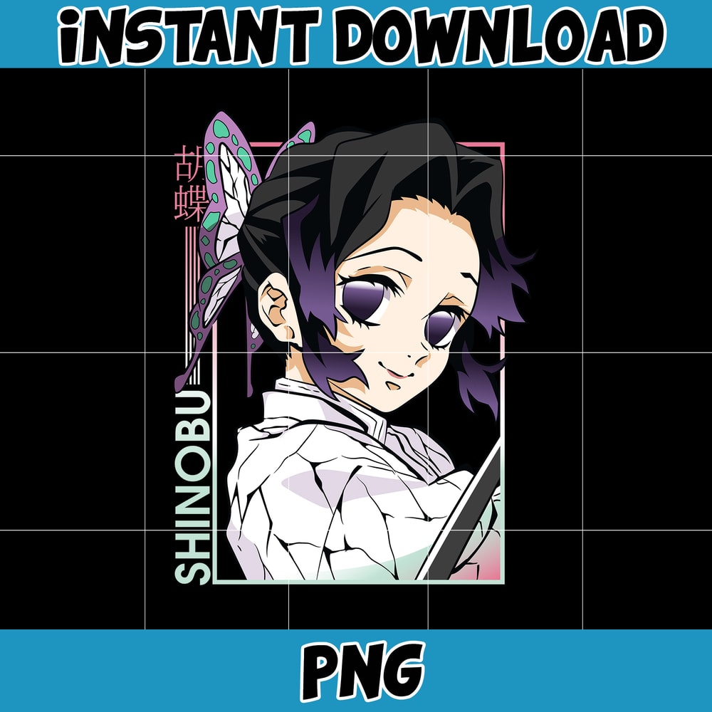 Anime Design PNG Anime Clipart PNG Anime PNG Digital Prints Instant Download (41).jpg