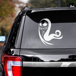 jack skellington decal, jack skellington sticker, movie sticker, character movie car decal, movie decal