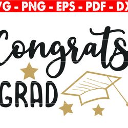 congrats grad svg, graduation cake topper svg, graduation cap svg, graduation party svg, graduation cut file