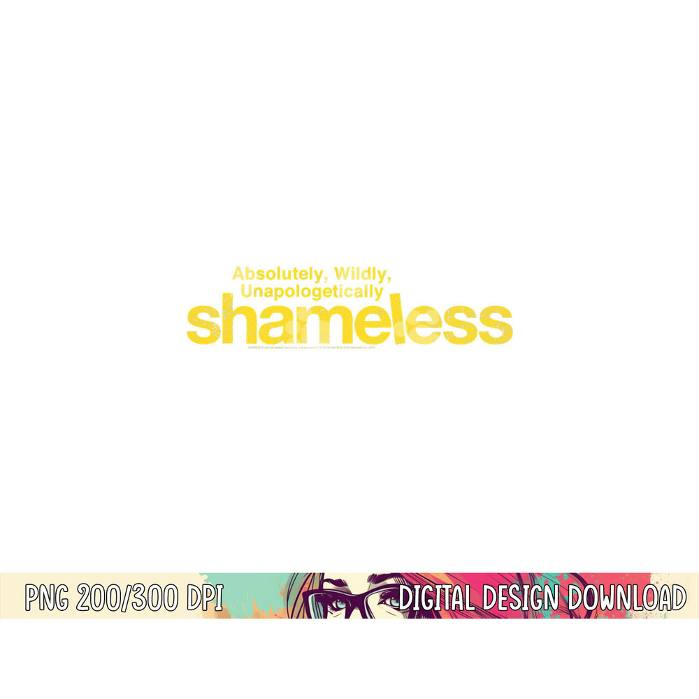 Shameless Logo Green png, sublimation .jpg