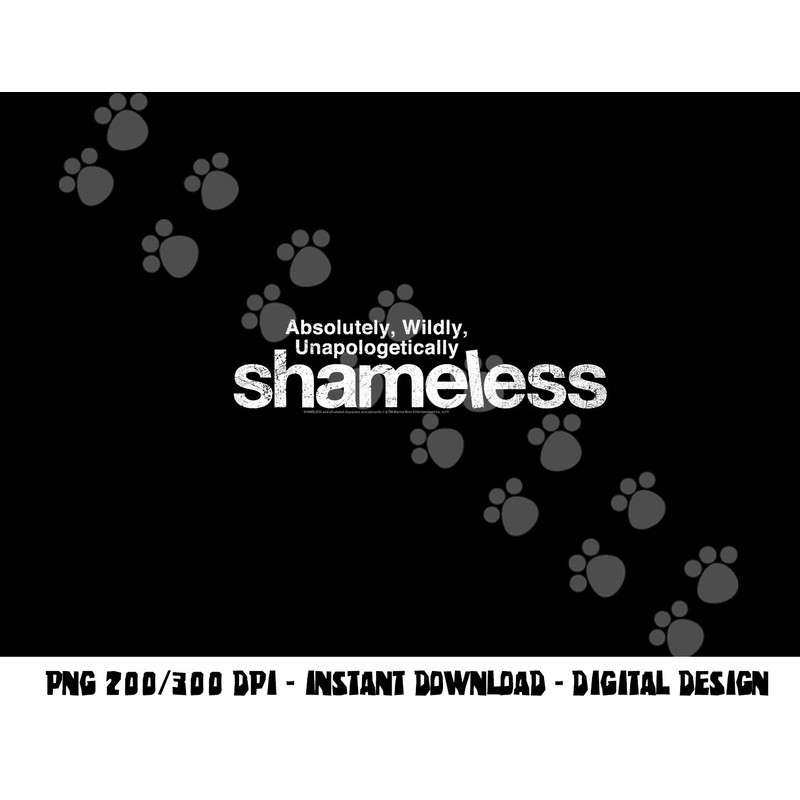 Shameless Logo Red png, sublimation .jpg