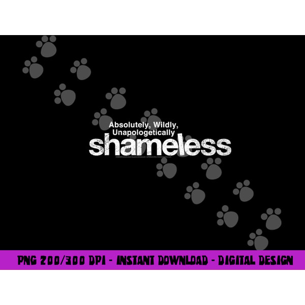 Shameless Logo Red png, sublimation - Inspire Uplift