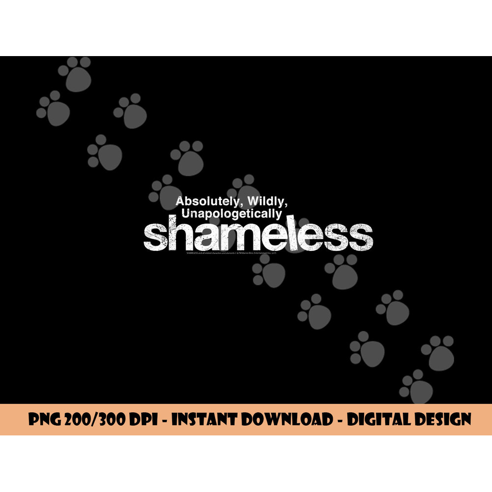 Shameless Logo Red  png, sublimation .jpg