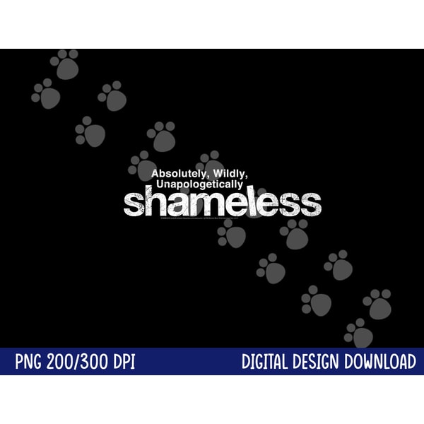 Shameless Logo Red png, sublimation | Inspire Uplift