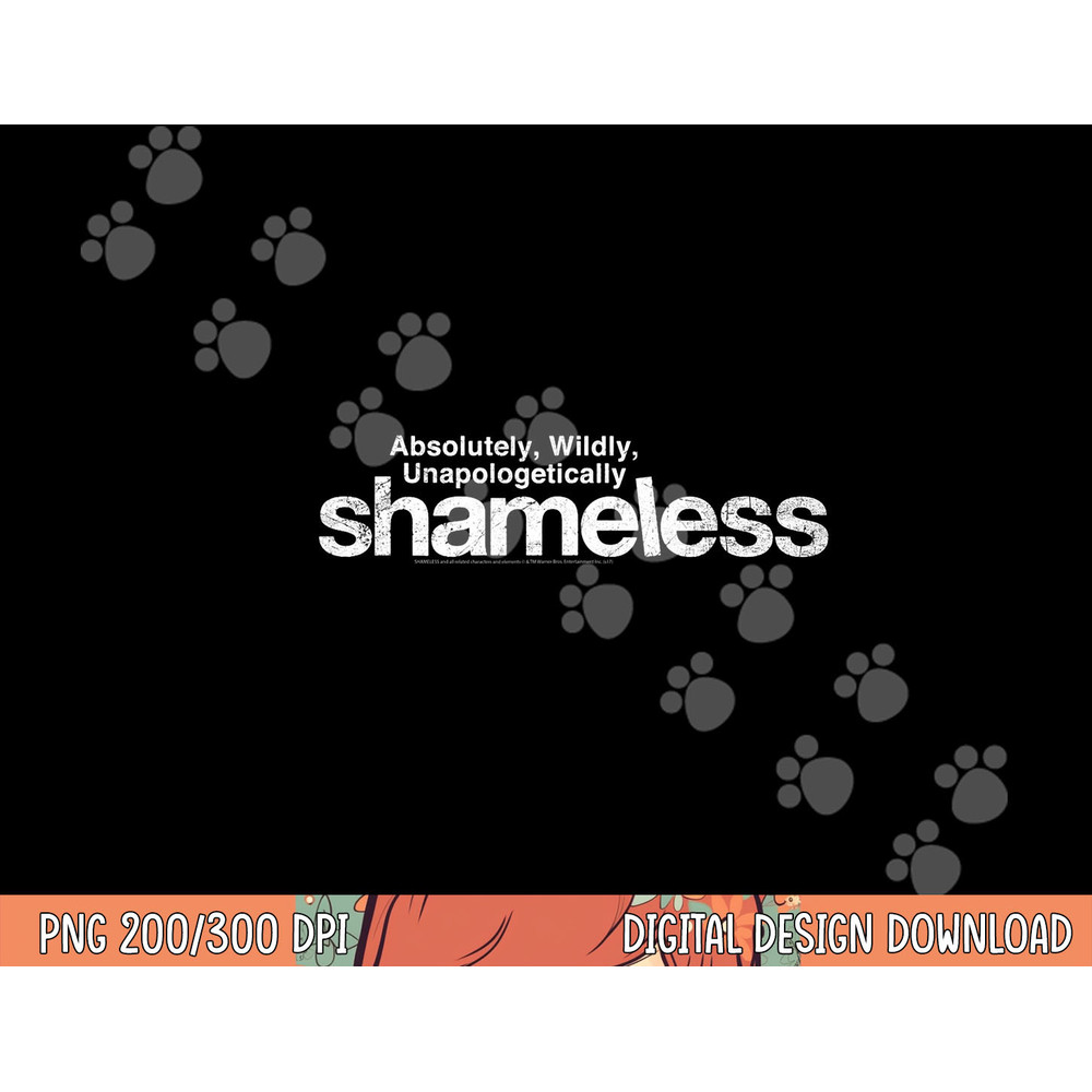 Shameless Logo Red png, sublimation .jpg