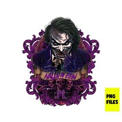 joker png, joker halloween png, horror movie character png, halloween png, horror movie png, png digital file