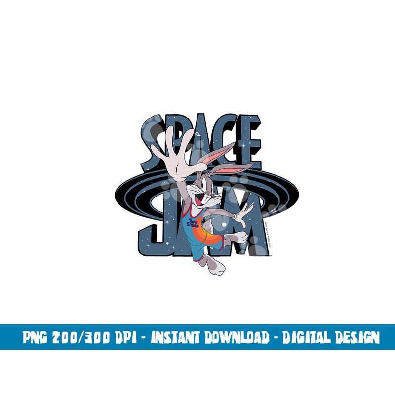 Space Jam Bugs png, sublimation .jpg