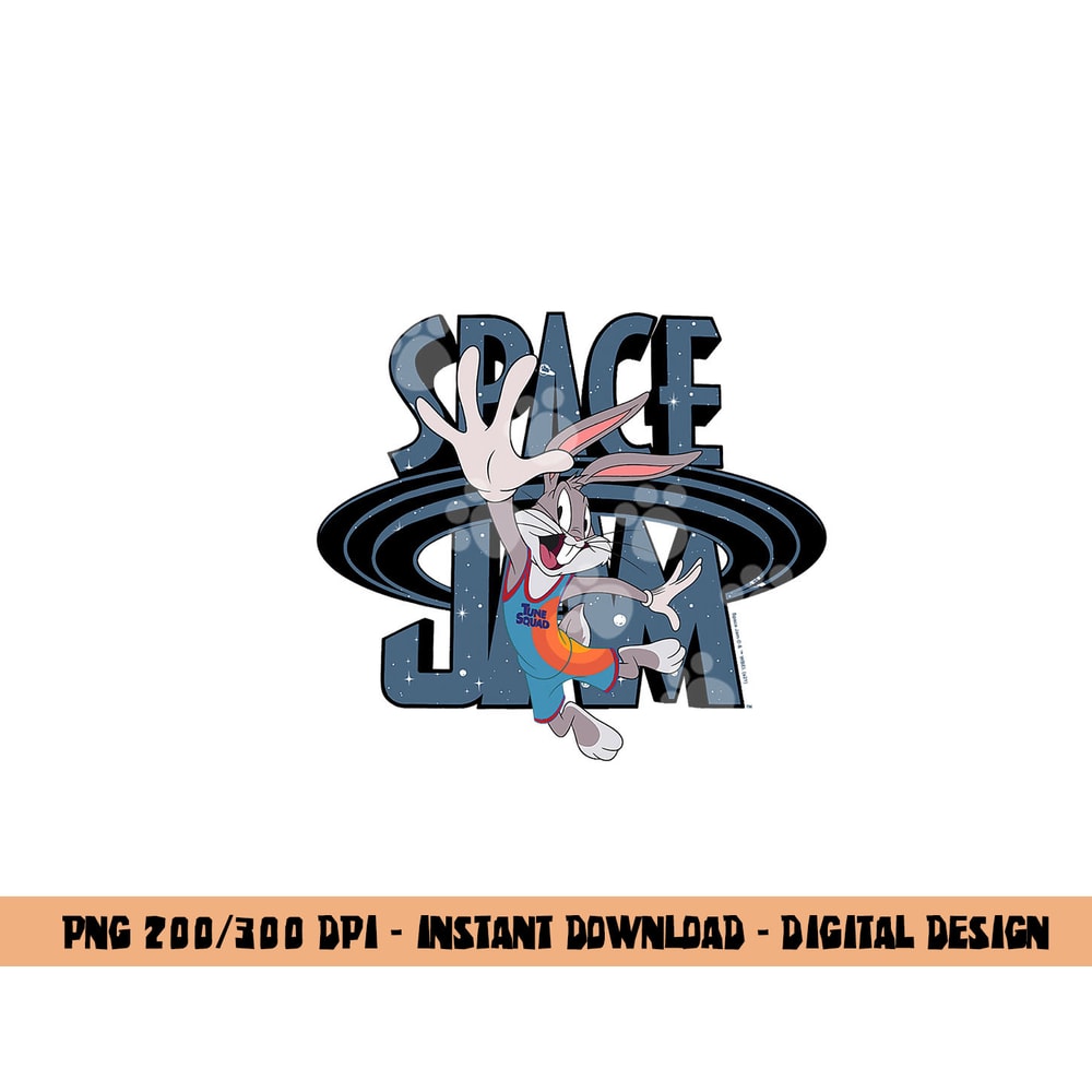 Space Jam Bugs png, sublimation .jpg