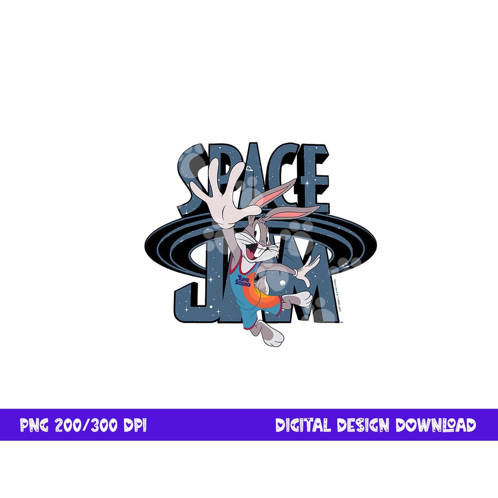 Space Jam Bugs png, sublimation .jpg