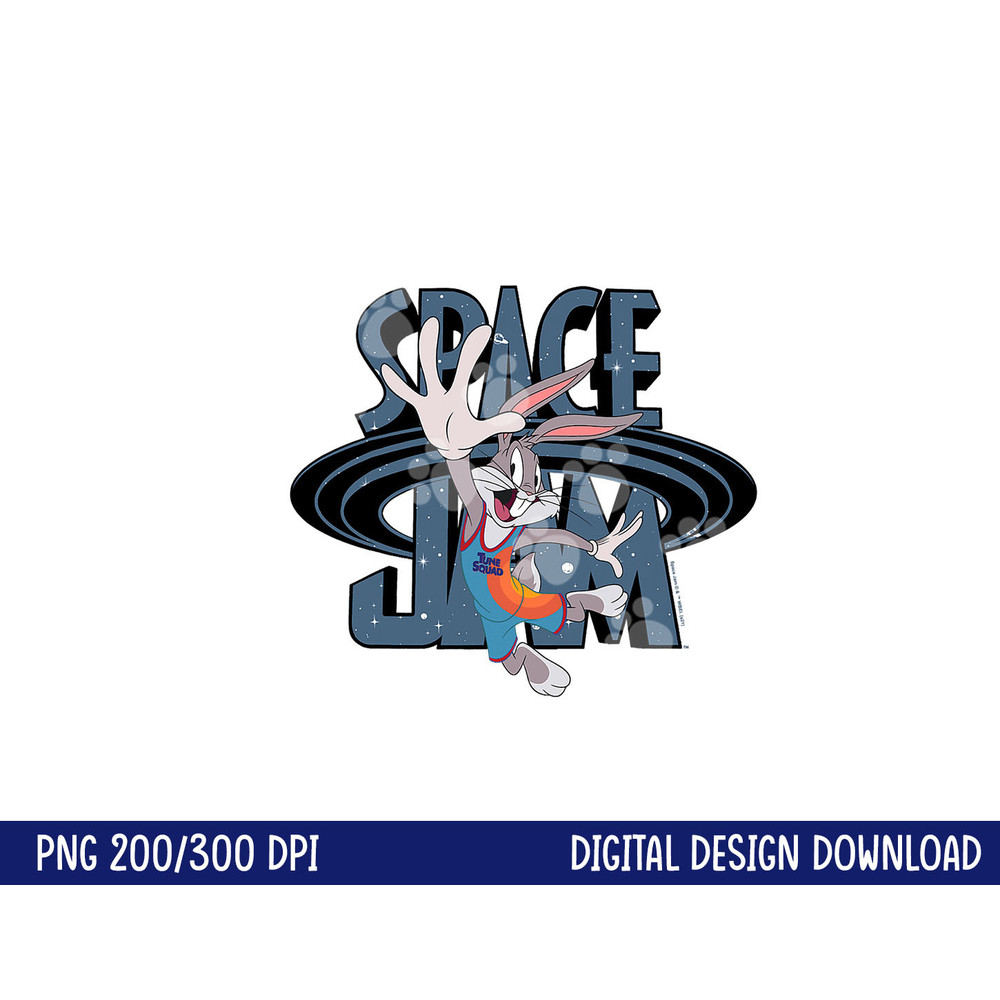 Space Jam Bugs png, sublimation .jpg