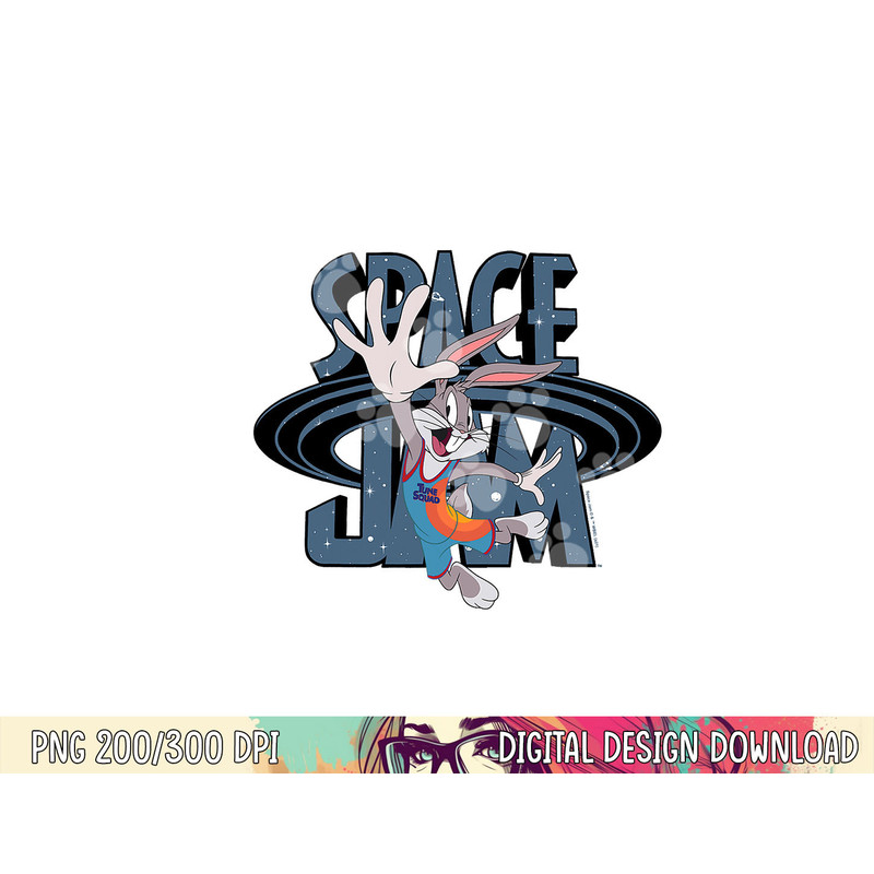 Space Jam Bugs png, sublimation .jpg