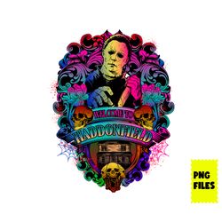 well come to haddonfield png, michael myers, halloween png, horror movie character png, halloween png, horror movie png