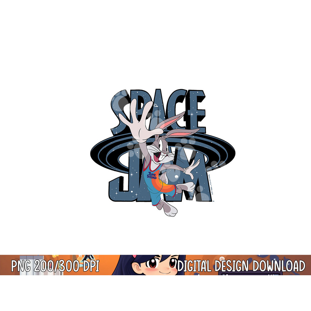 Space Jam Bugs png, sublimation .jpg