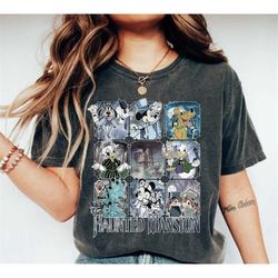 retro the haunted mansion shirt, halloween shirt, mickey and friends shirt, disneyland halloween, haunted mansion tee, h