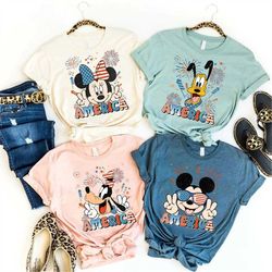 disney 4th of july shirt, america mickey & friends patriotic shirts, independence day shirt, memorial day shirt, disney