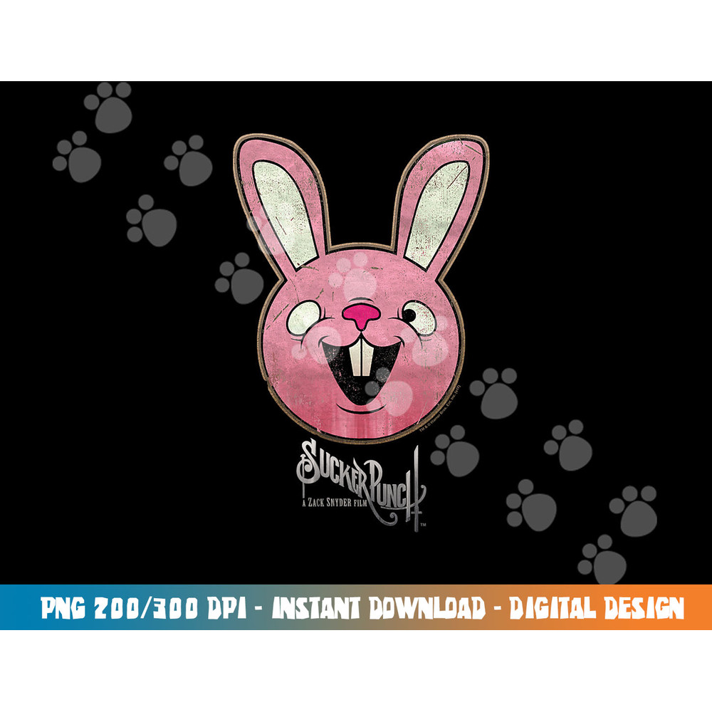 Sucker Punch Pink Bunny  png, sublimation .jpg