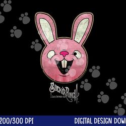 sucker punch pink bunny  png, sublimation