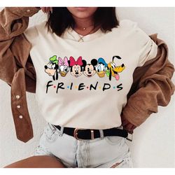 mickey and friends disney shirt, disney friends group matching, magic kingdom shirt, disneyland, disneyworld shirt, disn