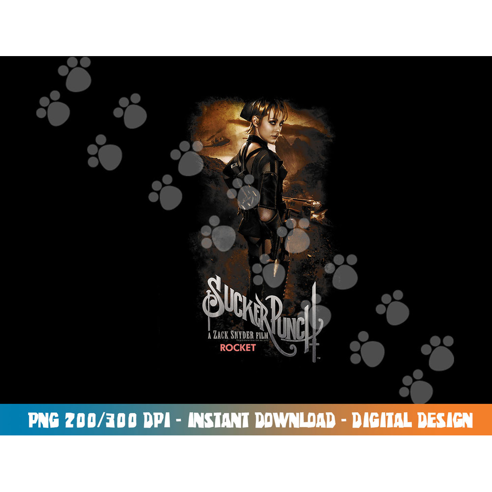Sucker Punch Rocket Poster  png, sublimation .jpg