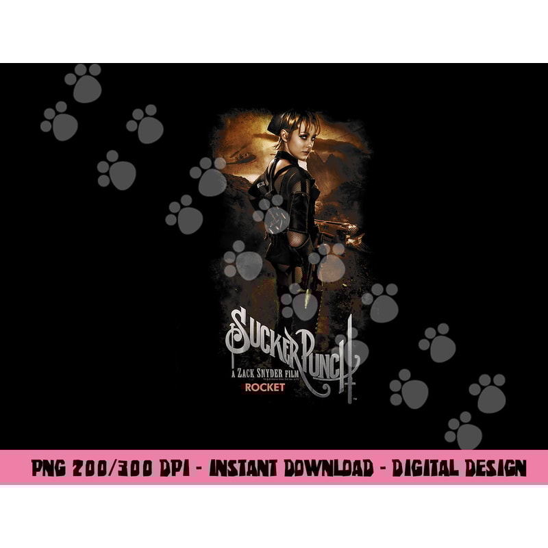 Sucker Punch Rocket Poster png, sublimation .jpg