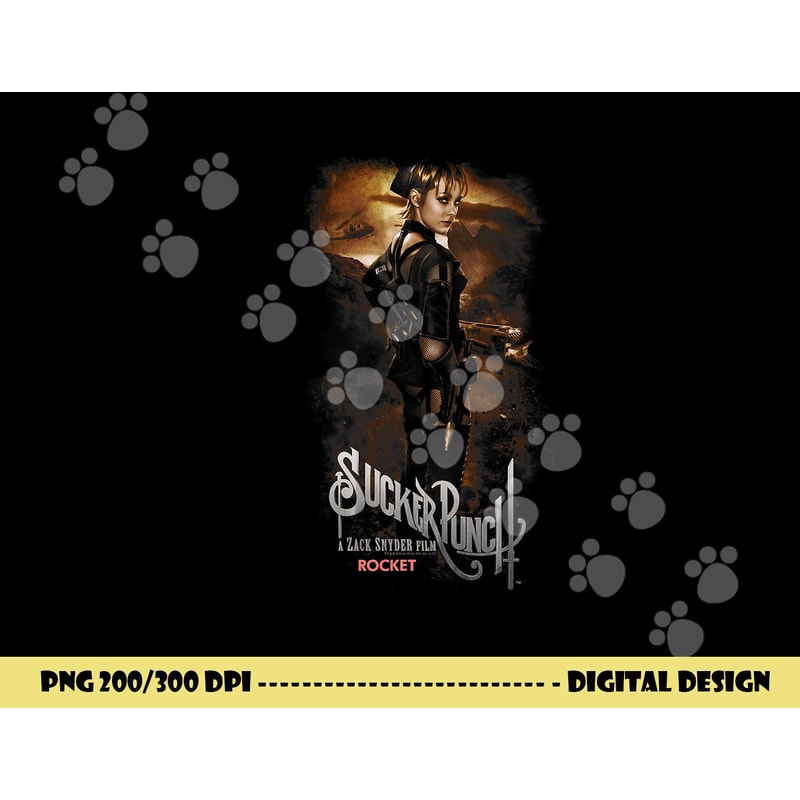 Sucker Punch Rocket Poster png, sublimation .jpg