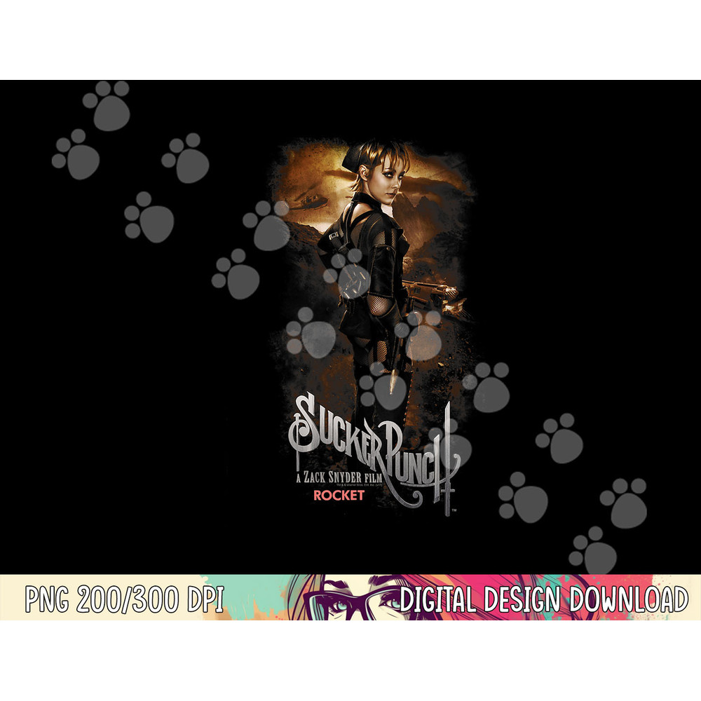 Sucker Punch Rocket Poster png, sublimation .jpg