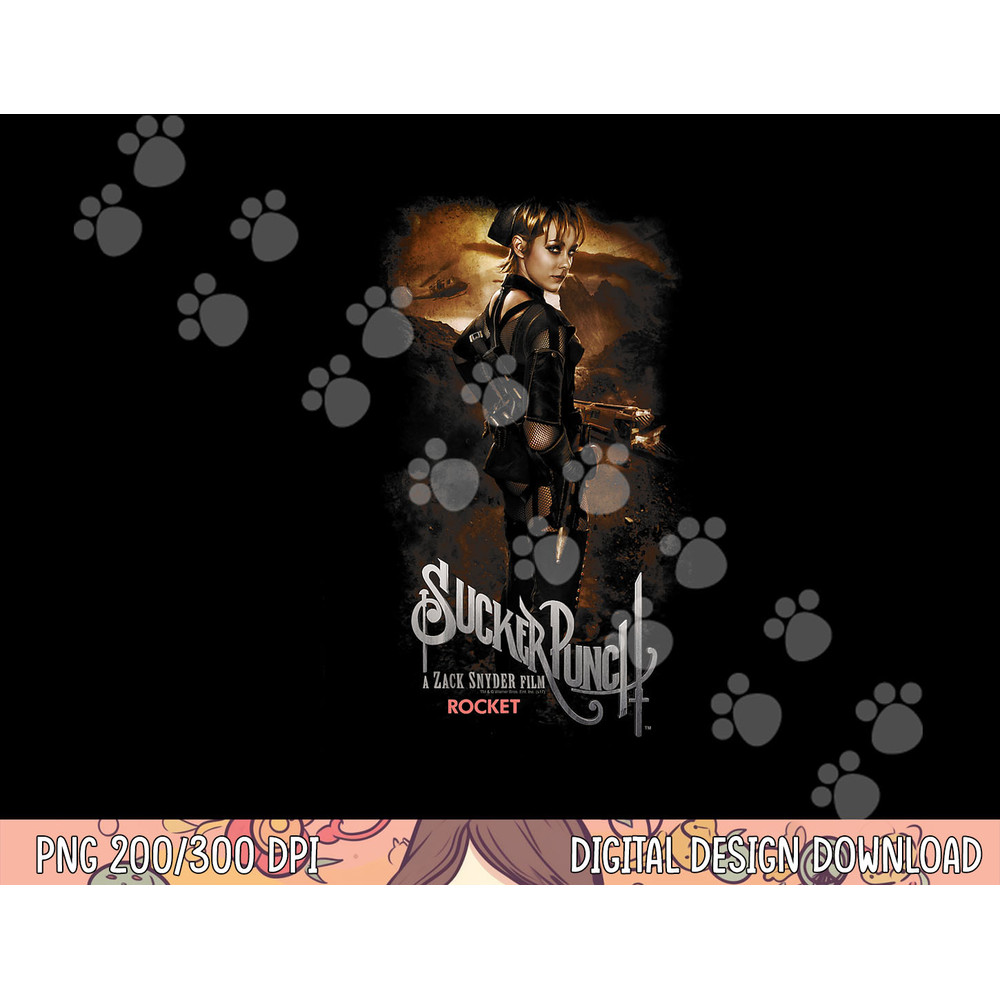 Sucker Punch Rocket Poster png, sublimation .jpg