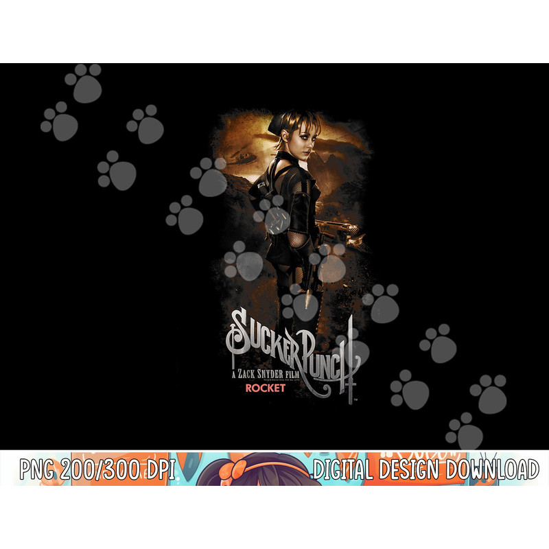 Sucker Punch Rocket Poster png, sublimation .jpg