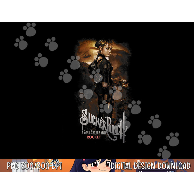 Sucker Punch Rocket Poster png, sublimation .jpg
