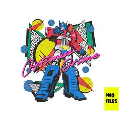 transformers optimus prime 80s retro png, transformers png, car png, robot png, transformers character png, cartoon png