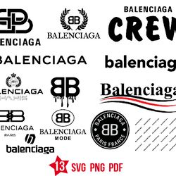balenciaga Logo svg, fashion brand svg, luxury brand svg, png