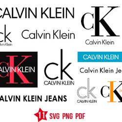 Calvin klein logo svg, fashion brand svg, luxury brand svg, png