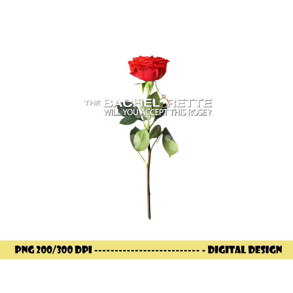 The Bachelorette Rose T Shirt png, sublimation .jpg